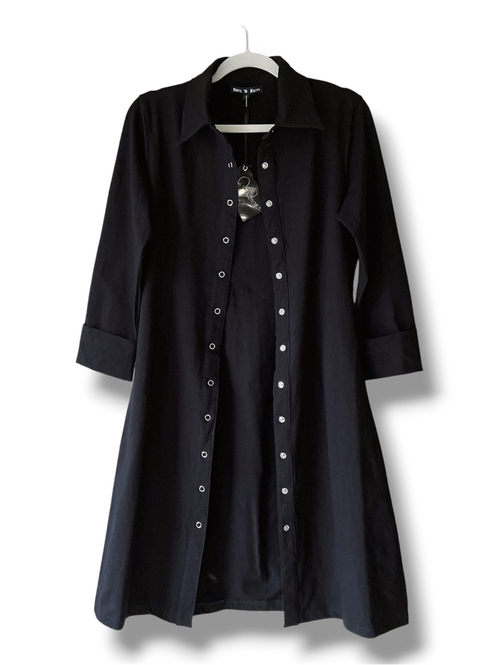 Rock ‘N Karma Black Café Jacket Size L NWT